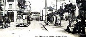 987- Oran - Rue d'Arzew - Place des Victoires2